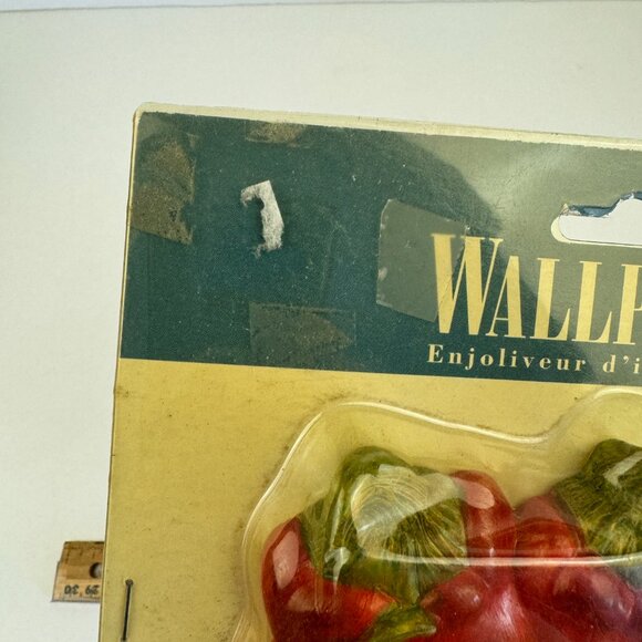 Vtg 2000 Figi Red Chili Double Wall Light Switch Wall Plate Heavy w Screws READ - Picture 6 of 10